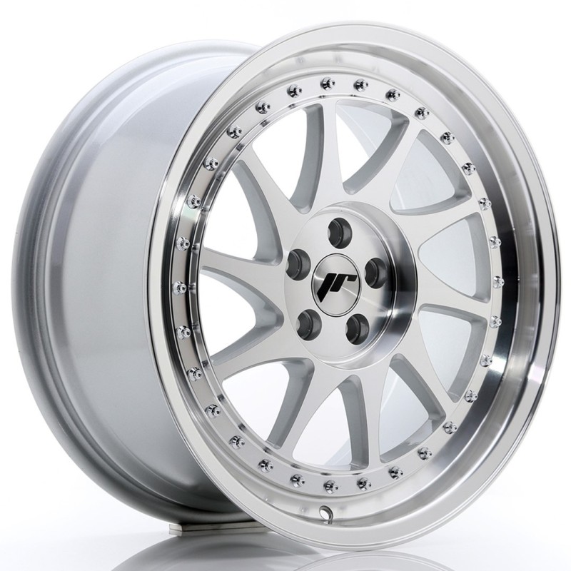 Japan Racing JR-26 18x8.5" 5x100 ET35, Silver