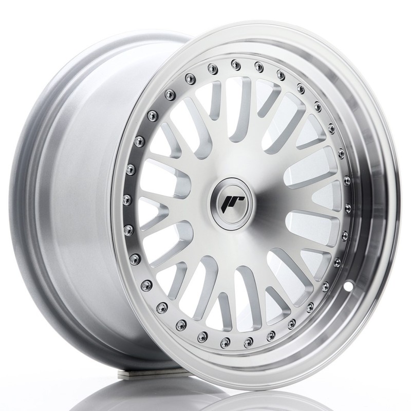 Japan Racing JR-10 16x8" (4 & 5 hole custom PCD) ET20, Silver