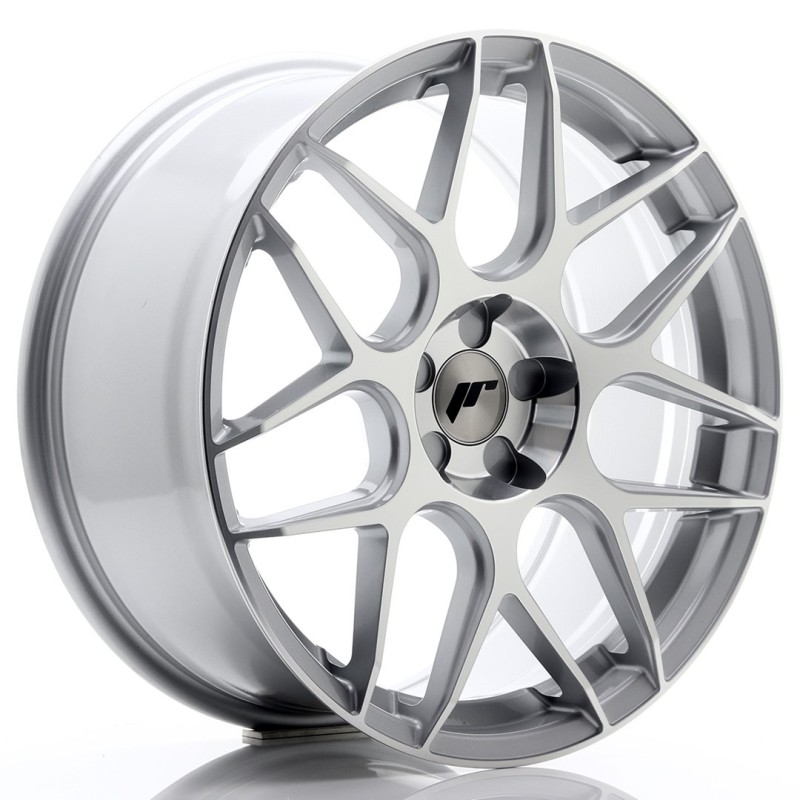 Japan Racing JR-18 19x8.5" (5 hole custom PCD) ET20-40, Silver