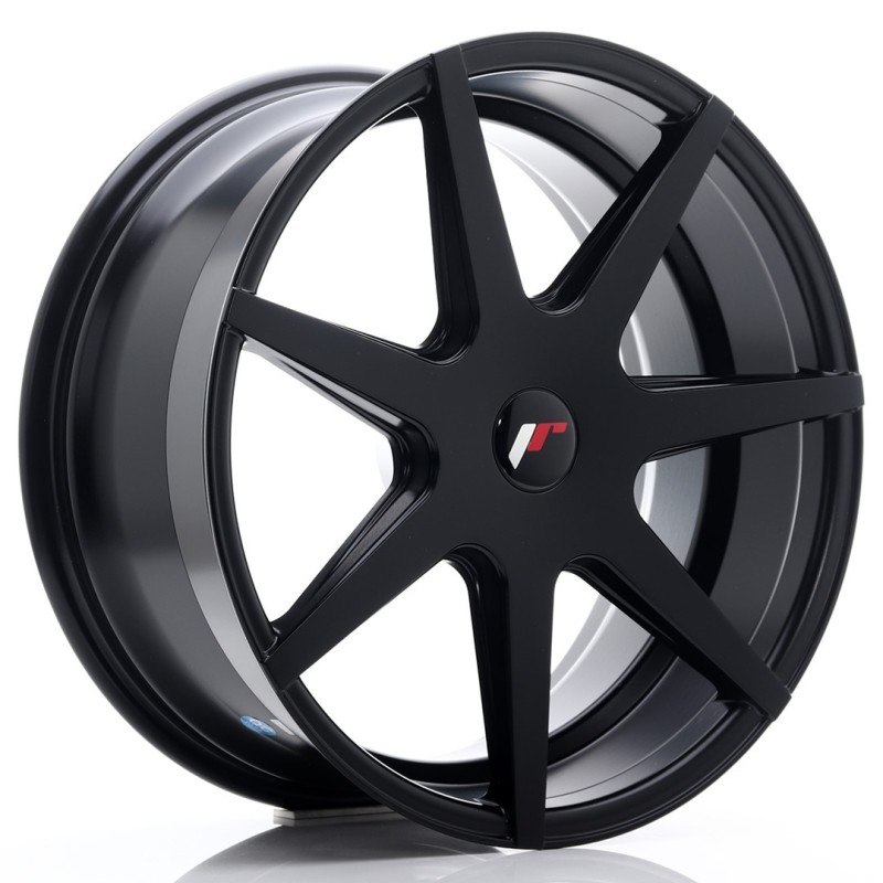 Japan Racing JR-20 19x8.5" (4 & 5 hole custom PCD) ET20-40, Flat Black