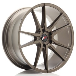 Japan Racing JR-21 Extreme Concave 21x10" (5 hole custom PCD) ET15-45, Bronze