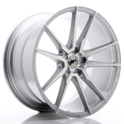 Japan Racing JR-21 21x11" (5 hole custom PCD) ET15-55, Silver