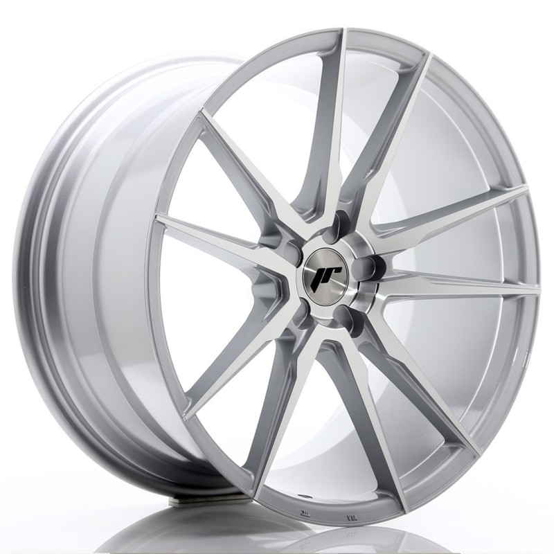 Japan Racing JR-21 21x11" (5 hole custom PCD) ET15-55, Silver