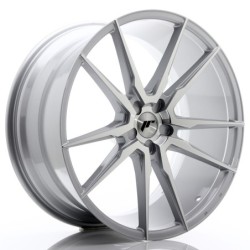 Japan Racing JR-21 Extreme Concave 22x10.5" (5 hole custom PCD) ET15-50, Silver