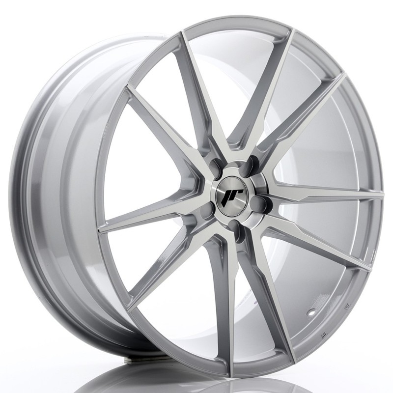 Japan Racing JR-21 Extreme Concave 22x10.5" (5 hole custom PCD) ET15-50, Silver