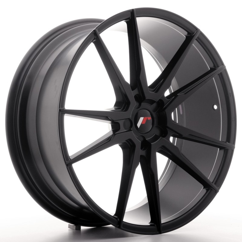 Japan Racing JR-21 Extreme Concave 22x9.5" (5 hole custom PCD) ET30-45, Flat Black