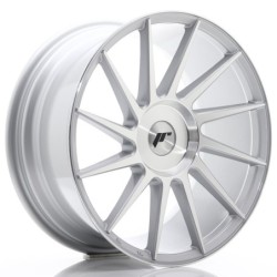 Japan Racing JR-22 18x8.5" (4 & 5 hole custom PCD) ET40, Silver