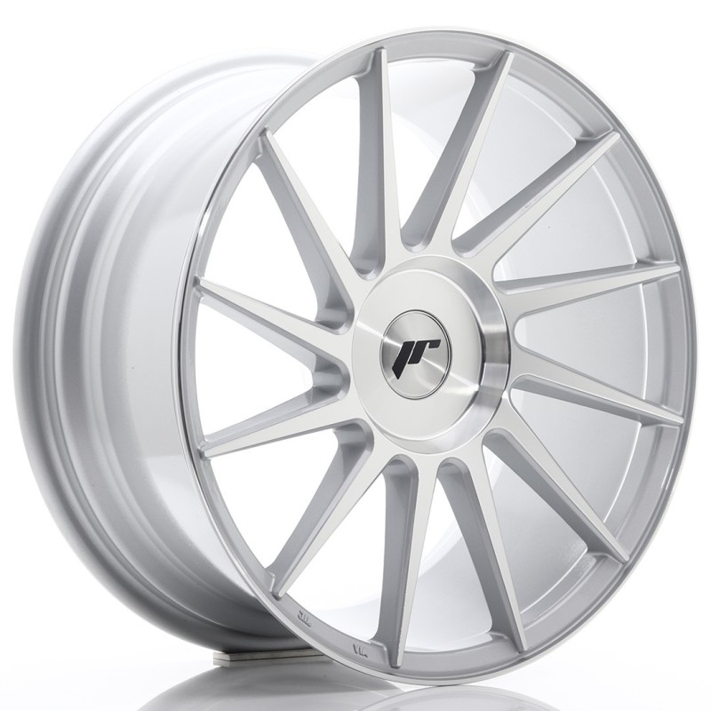 Japan Racing JR-22 18x8.5" (4 & 5 hole custom PCD) ET40, Silver