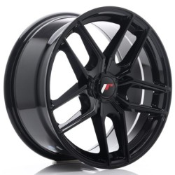Japan Racing JR-25 18x8.5" (5 hole custom PCD) ET20-40, Gloss Black