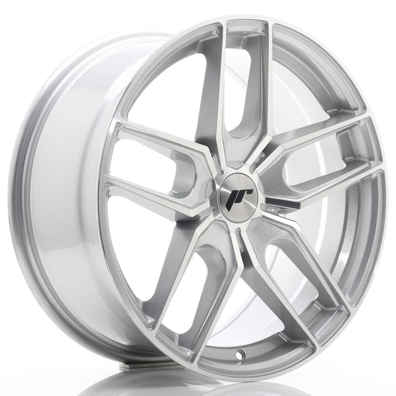 Japan Racing JR-25 18x8.5" (5 hole custom PCD) ET20-40, Silver