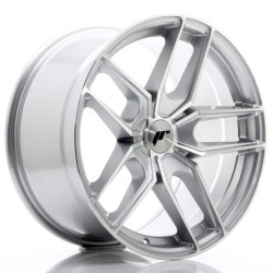 Japan Racing JR-25 Extreme Concave 18x9.5" (5 hole custom PCD) ET20-40, Silver