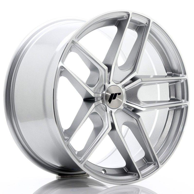 Japan Racing JR-25 Extreme Concave 18x9.5" (5 hole custom PCD) ET20-40, Silver