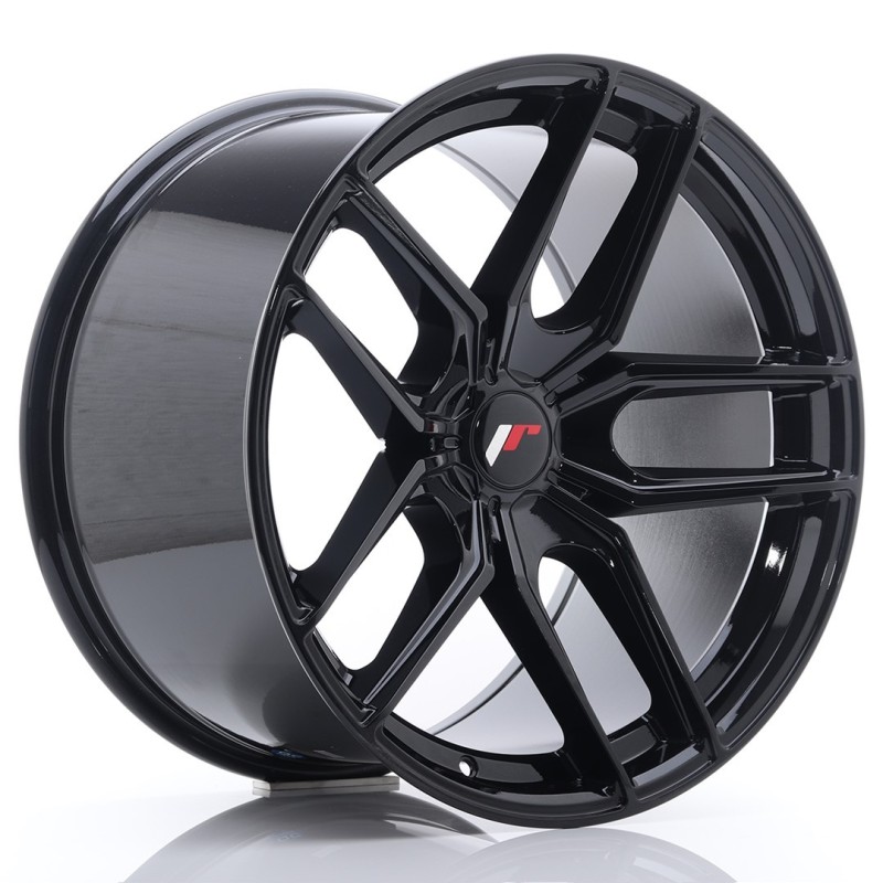 Japan Racing JR-25 19x11" (5 hole custom PCD) ET20-40, Gloss Black