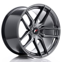 Japan Racing JR-25 19x11" (5 hole custom PCD) ET20-40, Hyper Black