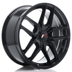 Japan Racing JR-25 19x8.5" (5 hole custom PCD) ET20-40, Gloss Black