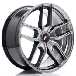 Japan Racing JR-25 19x8.5" (5 hole custom PCD) ET20-40, Hyper Black