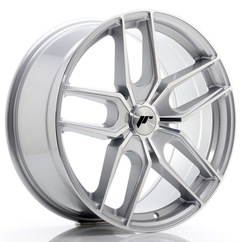 Japan Racing JR-25 19x8.5" (5 hole custom PCD) ET20-40, Silver