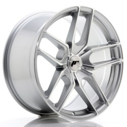 Japan Racing JR-25 Extreme Concave 19x9.5" (5 hole custom PCD) ET20-40, Silver