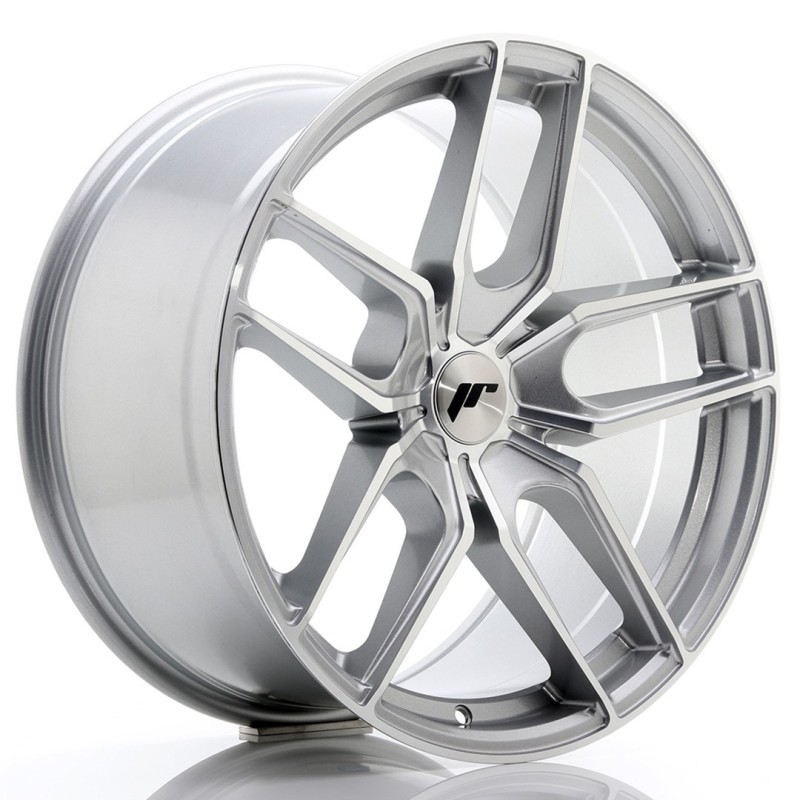 Japan Racing JR-25 Extreme Concave 19x9.5" (5 hole custom PCD) ET20-40, Silver