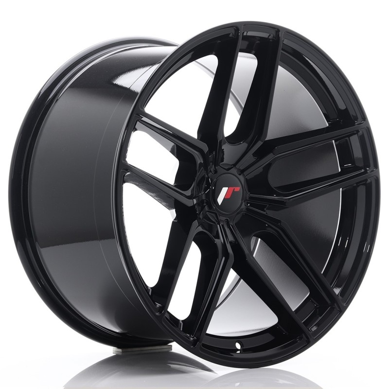 Japan Racing JR-25 20x11" (5 hole custom PCD) ET20-40, Gloss Black