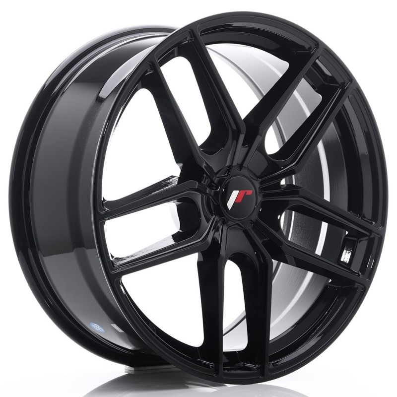 Japan Racing JR-25 20x8.5" (5 hole custom PCD) ET20-40, Gloss Black