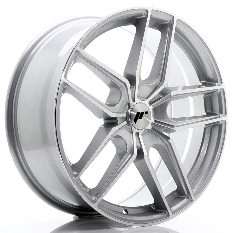 Japan Racing JR-25 20x8.5" (5 hole custom PCD) ET20-40, Silver