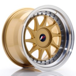 Japan Racing JR-26 17x10" (4 & 5 hole custom PCD) ET20-25, Gold