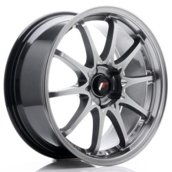 Japan Racing JR-5 18x8" (5 hole custom PCD) ET35, Hyper Black