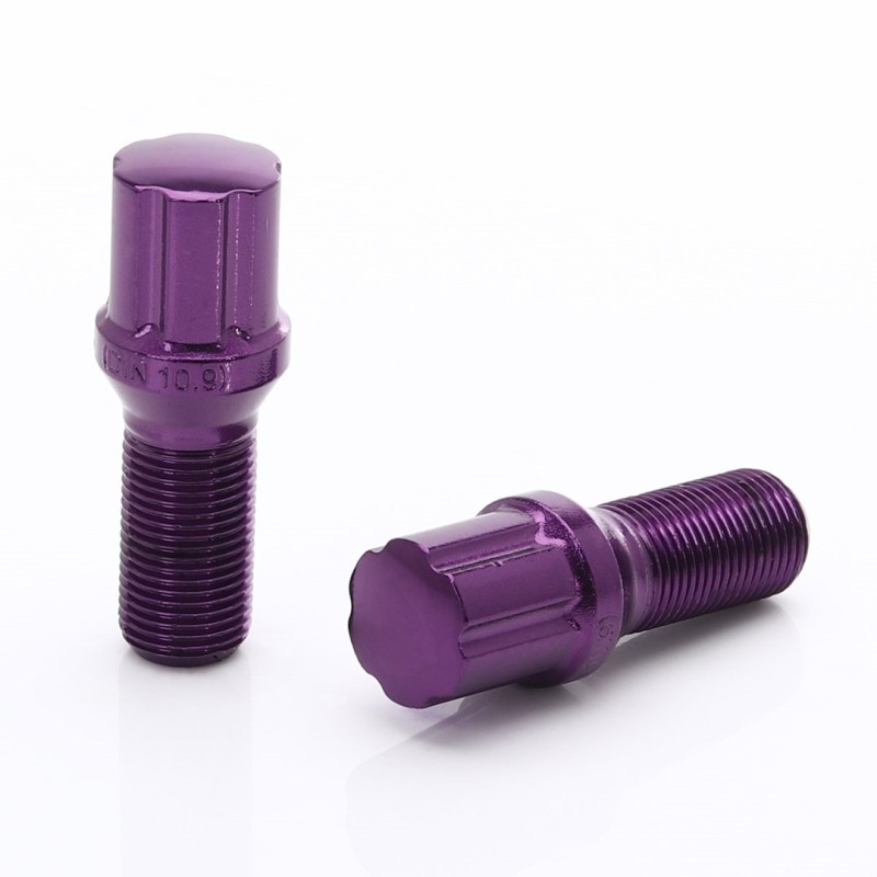Purple JB1 Wheel Bolts M12x1.5 (Pack of 20)