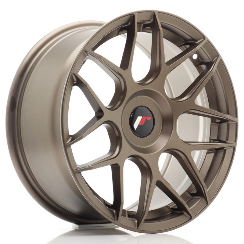 Japan Racing JR-18 17x8" (4 & 5 hole custom PCD) ET35, Bronze
