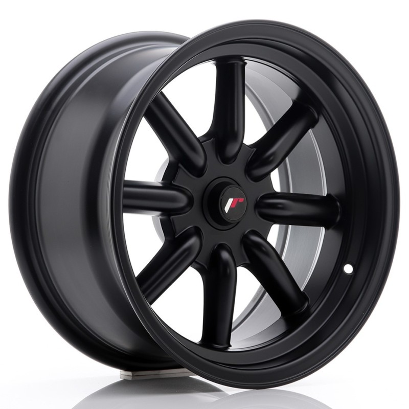 Japan Racing JR-19 16x8" (4 & 5 hole custom PCD) ET-20-0, Flat Black