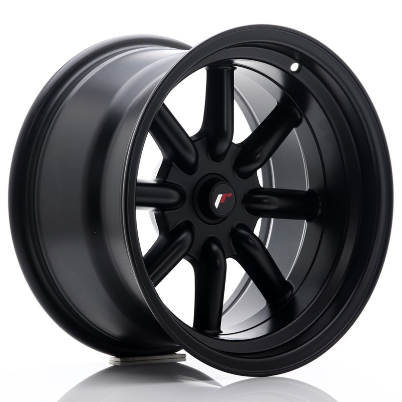 Japan Racing JR-19 16x9" (4 & 5 hole custom PCD) ET-25, Flat Black
