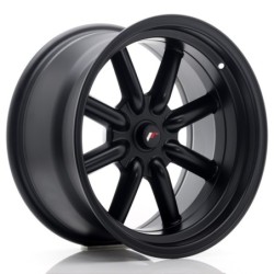 Japan Racing JR-19 17x9" (4 & 5 hole custom PCD) ET-25, Flat Black
