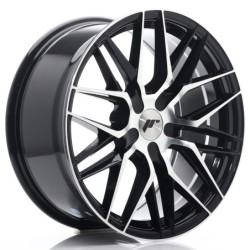Japan Racing JR-28 18x8.5" (5 hole custom PCD) ET20-40, Gloss Black
