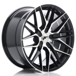 Japan Racing JR-28 Extreme Concave 18x9.5" (5 hole custom PCD) ET20-40, Gloss Black