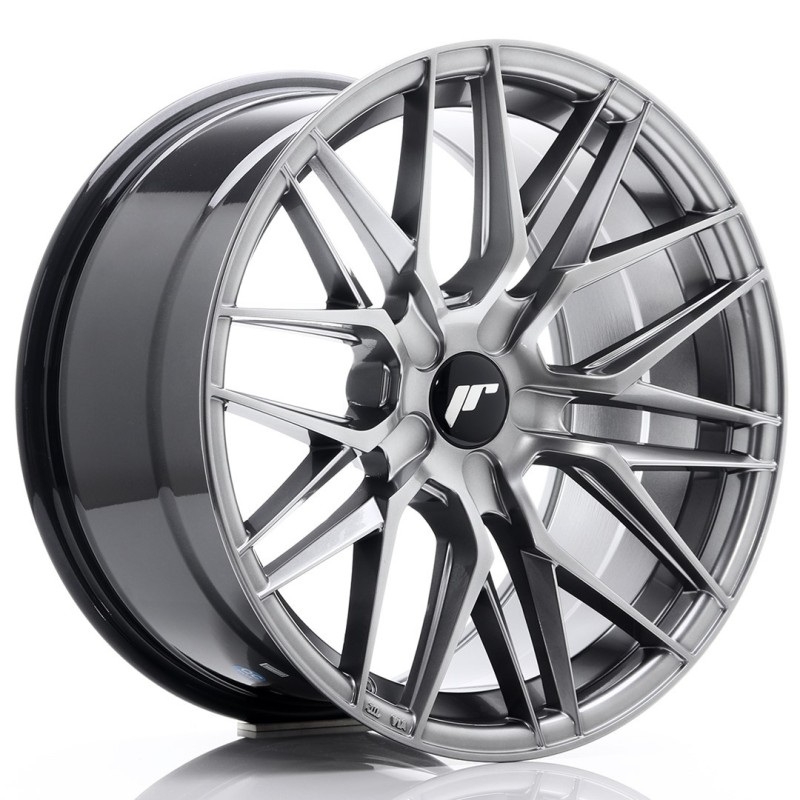 Japan Racing JR-28 Extreme Concave 18x9.5" (5 hole custom PCD) ET20-40, Hyper Black