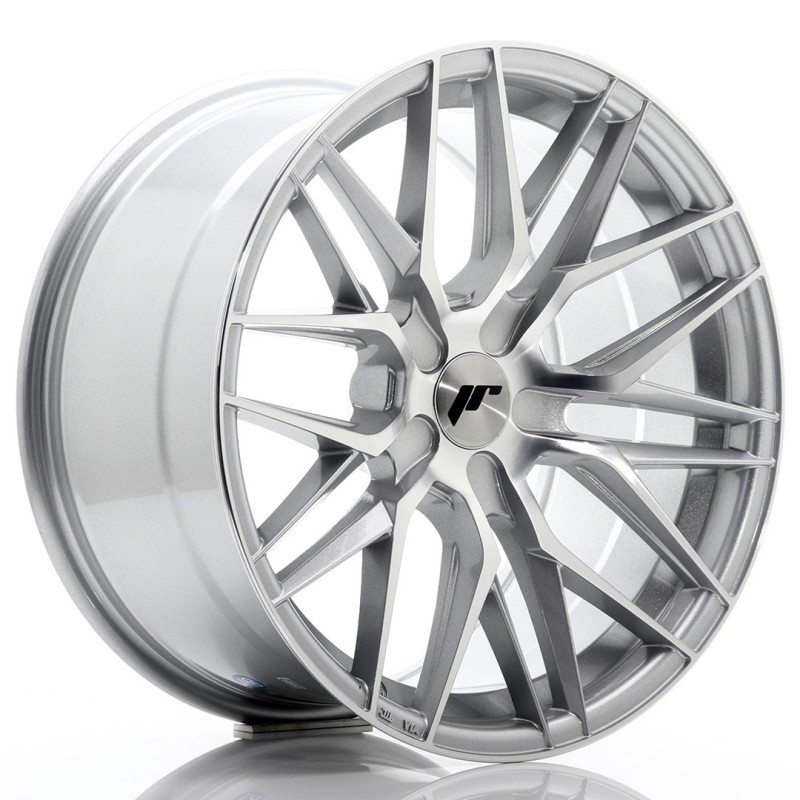 Japan Racing JR-28 Extreme Concave 18x9.5" (5 hole custom PCD) ET20-40, Silver