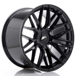 Japan Racing JR-28 Extreme Concave 19x10.5" (5 hole custom PCD) ET20-40, Gloss Black