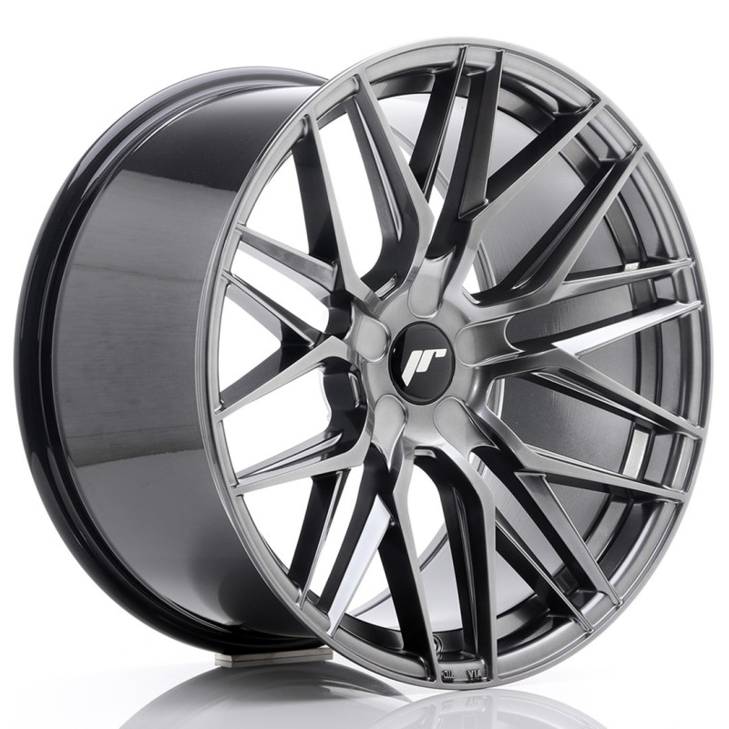 Japan Racing JR-28 Extreme Concave 19x10.5" (5 hole custom PCD) ET20-40, Hyper Black