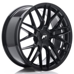 Japan Racing JR-28 19x8.5" (5 hole custom PCD) ET20-40, Gloss Black