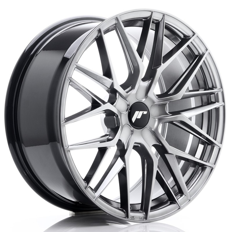 Japan Racing JR-28 19x8.5" (5 hole custom PCD) ET20-40, Hyper Black