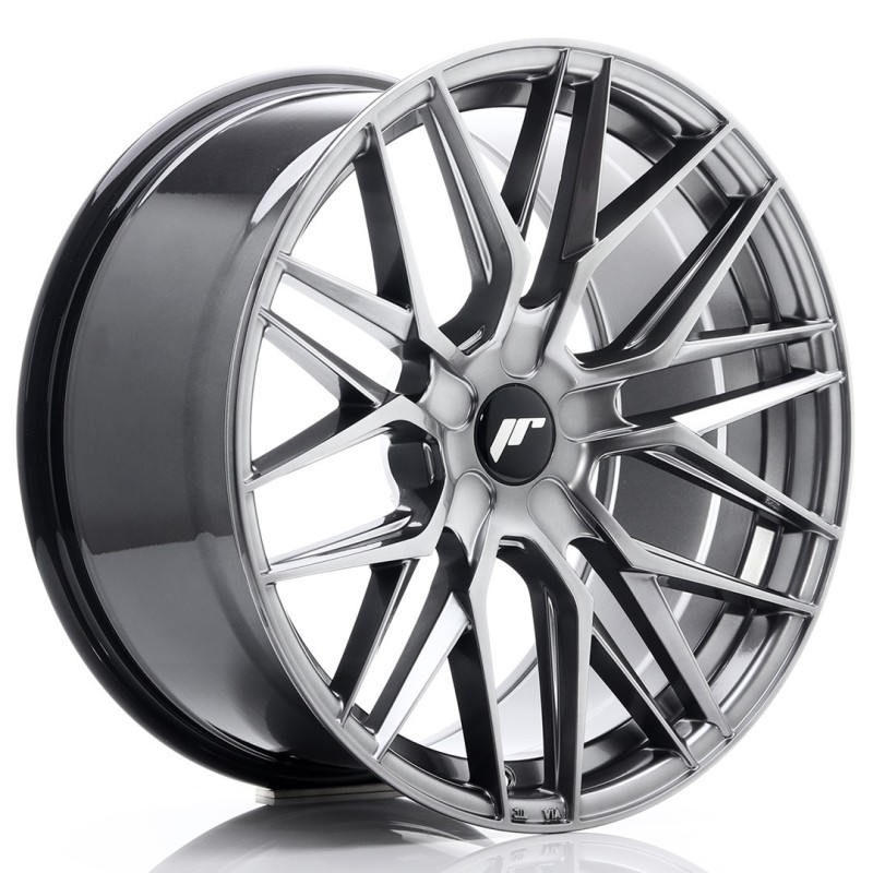 Japan Racing JR-28 Extreme Concave 19x9.5" (5 hole custom PCD) ET20-40, Hyper Black