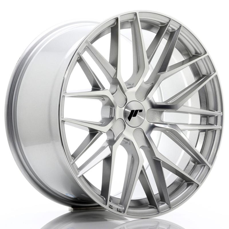 Japan Racing JR-28 Extreme Concave 19x9.5" (5 hole custom PCD) ET20-40, Silver