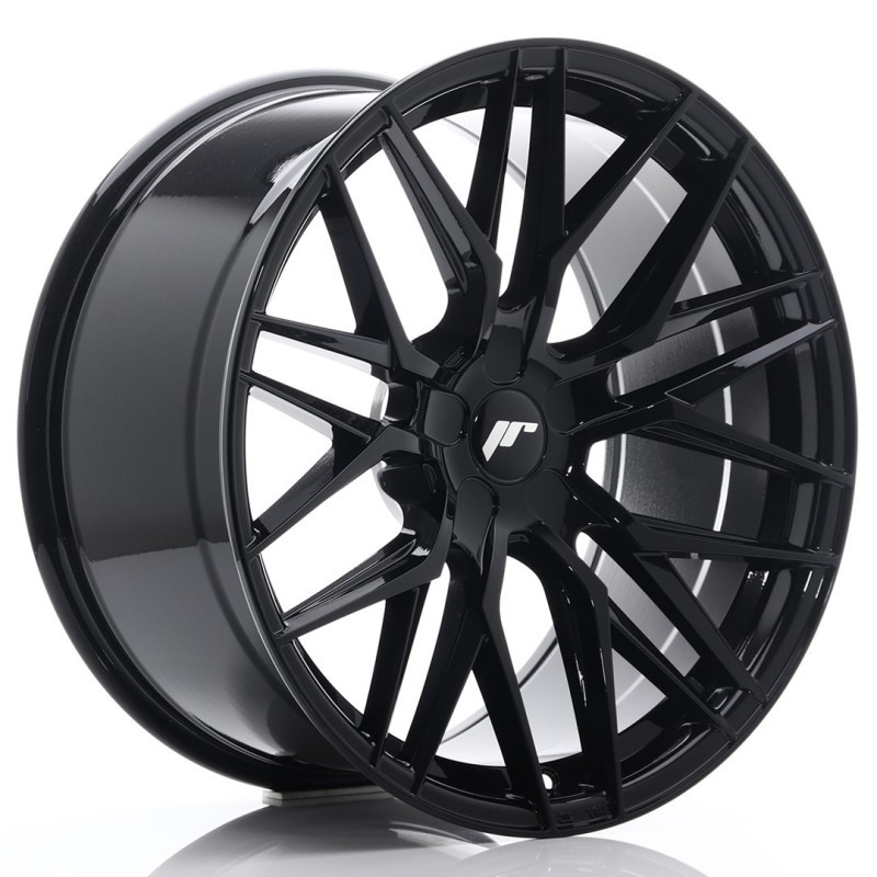 Japan Racing JR-28 Extreme Concave 20x10" (5 hole custom PCD) ET20-40, Gloss Black