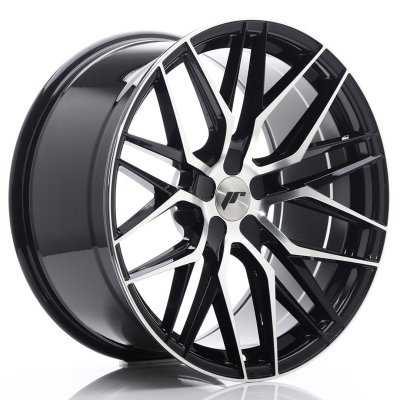 Japan Racing JR-28 Extreme Concave 20x10" (5 hole custom PCD) ET20-40, Gloss Black