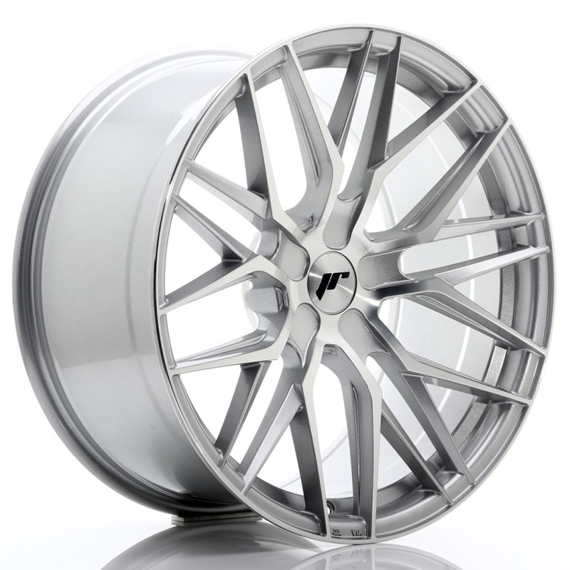 Japan Racing JR-28 Extreme Concave 20x10" (5 hole custom PCD) ET20-40, Silver