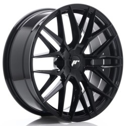 Japan Racing JR-28 20x8.5" (5 hole custom PCD) ET20-40, Gloss Black