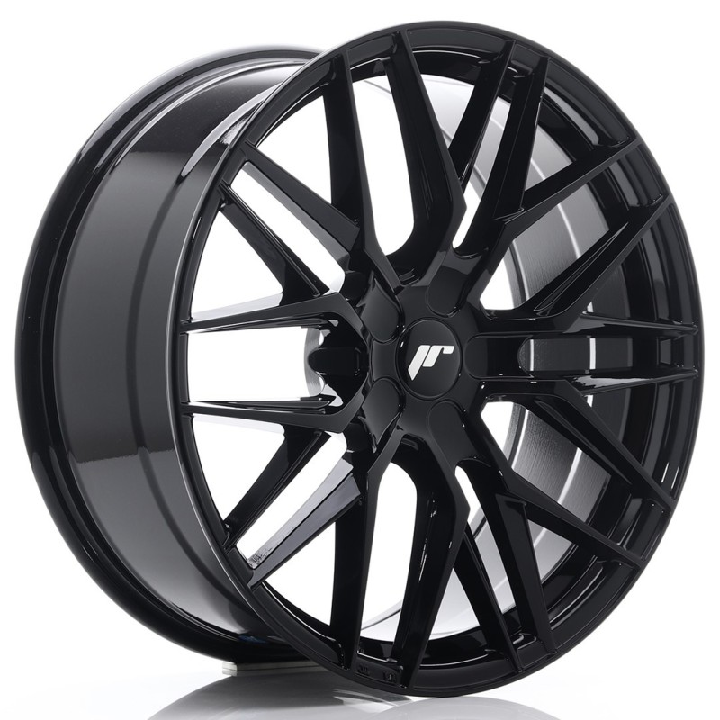 Japan Racing JR-28 20x8.5" (5 hole custom PCD) ET20-40, Gloss Black