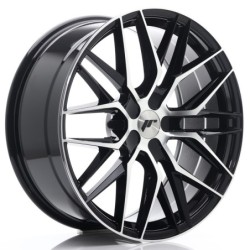 Japan Racing JR-28 20x8.5" (5 hole custom PCD) ET20-40, Gloss Black