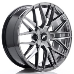 Japan Racing JR-28 20x8.5" (5 hole custom PCD) ET20-40, Hyper Black